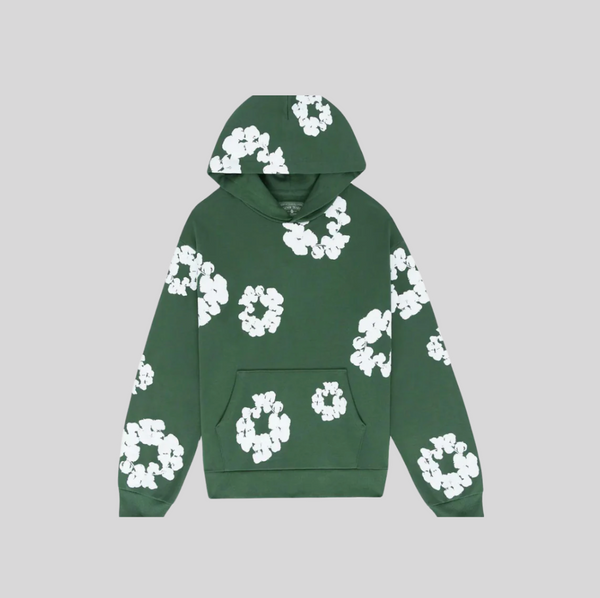 Denim Tears The Cotton Wreath Hoodie Green DENIM TEARS