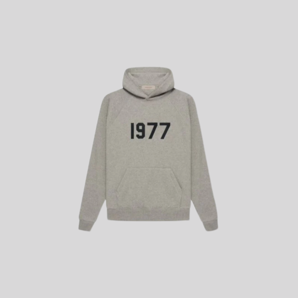 1977 DARK OATMEAL HOODIE ESSENTIALS