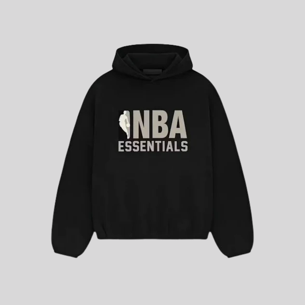 NBA BLACK GREY HOODIE - Klaim