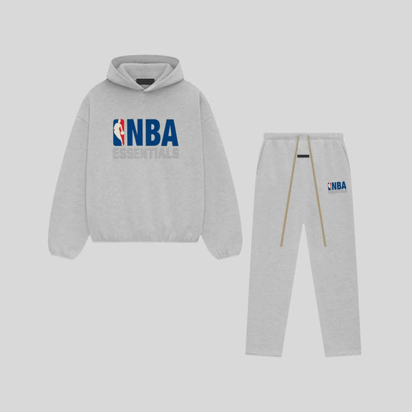 NBA GREY JOGGER SET ESSENTIALS