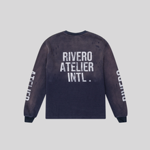 WAFFLE LONGSLEEVE NAVY RIVERO