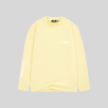 LONGSLEEVE T-SHIRT VINTAGE YELLOW JORCUSTOM