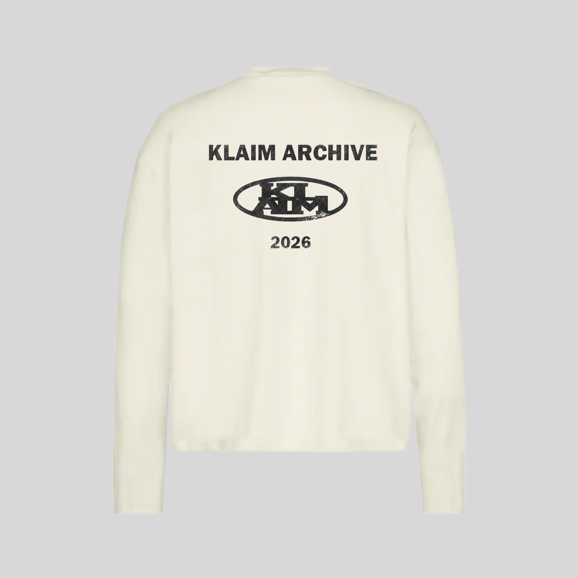 LONGSLEEVE ARCHIVE OFF WHITE KLAIM