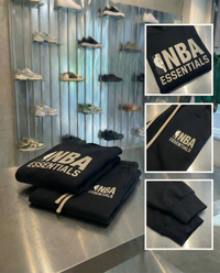 NBA BLACK GREY JOGGER SET