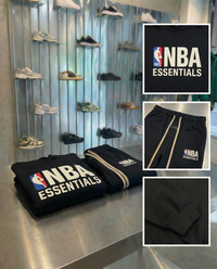 NBA BLACK & RED JOGGER SET