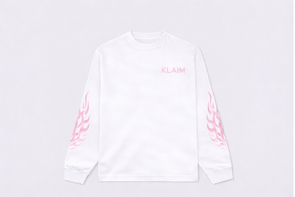 LONGSLEEVE WHITE PINK OUT OF 50