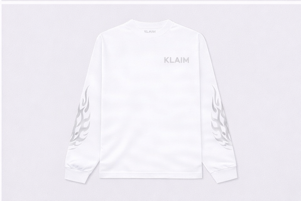 LONGSLEEVE WHITE GREY OUT OF 50