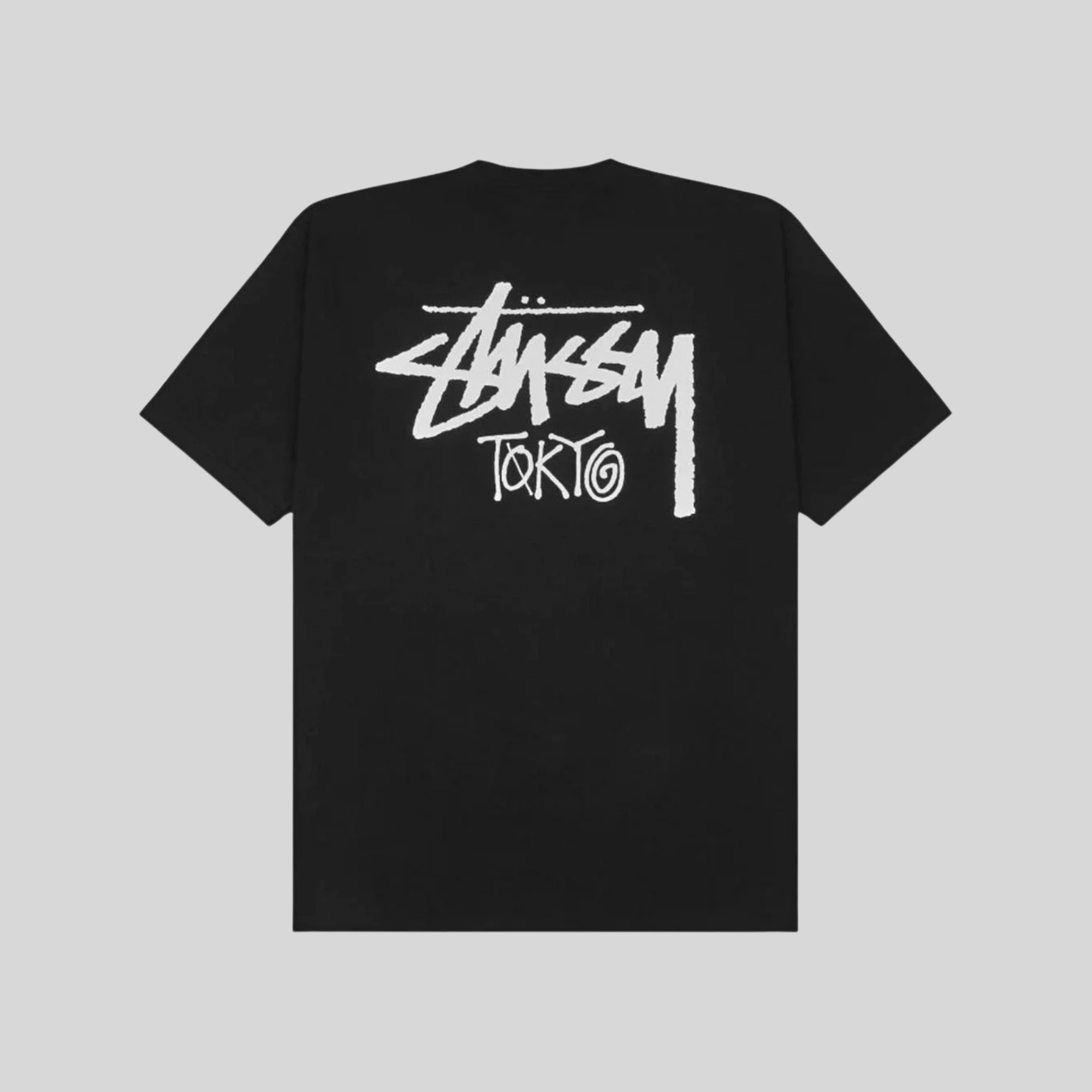 STUSSY STOCK TOKYO TEE BLACK STUSSY